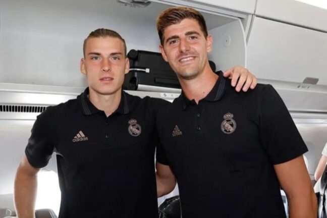 Courtois et Lunin (Real Madrid).