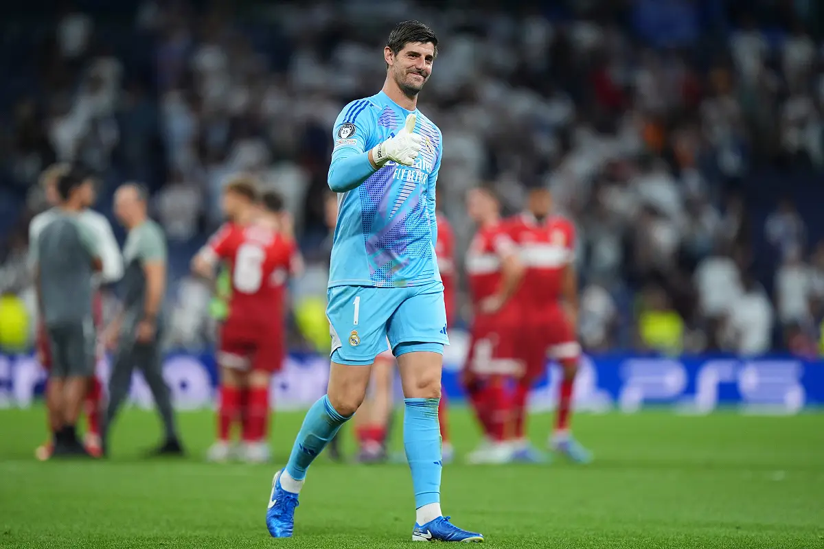 Thibaut Courtois en Ligue des champions ((Photo by Angel Martinez/Getty Images).