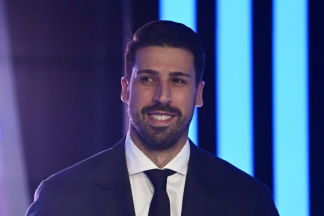 Sami Khedira at the Ceremony - UEFA EURO 2024 Final Tournament Draw (Photo by Alexander Scheuber/Getty Images)