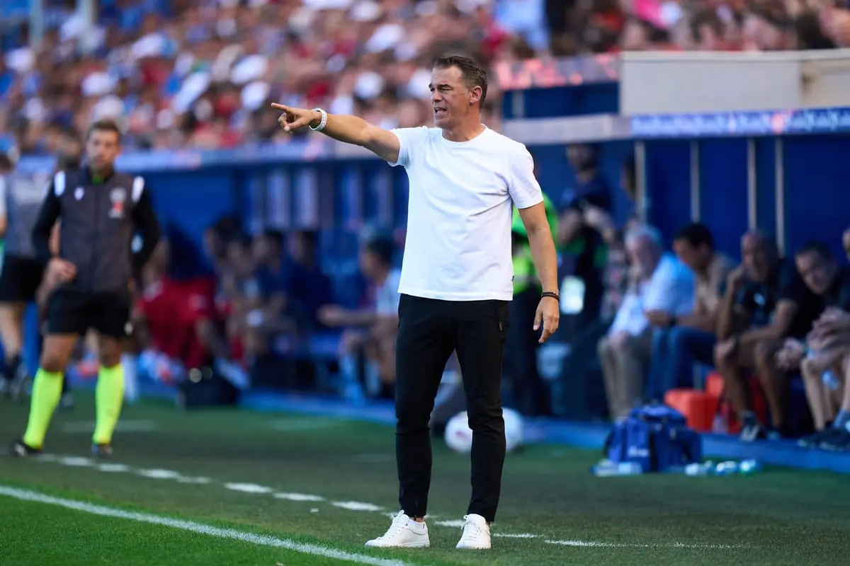 Luis García Plaza sait que son équipe devra montrer un autre visage qu'en mai dernier face au Real Madrid pour obtenir un résultat (Photo by Juan Manuel Serrano Arce/Getty Images)