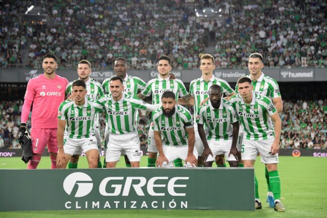 Le Real Betis avant d'affronter Girona (Getty Images).
