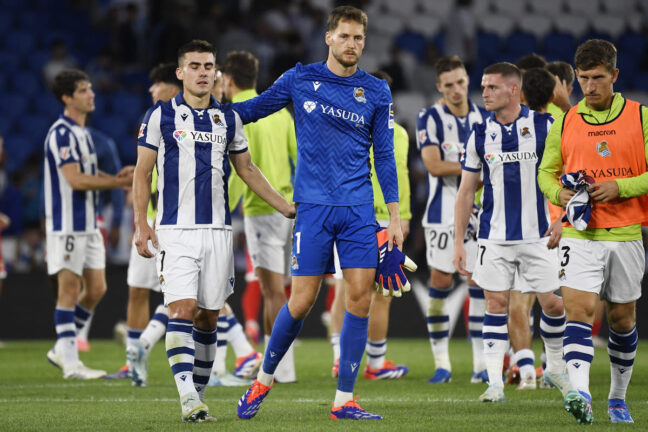 La Real Sociedad après une contre performance face au Rayo Vallecano( Getty Images)