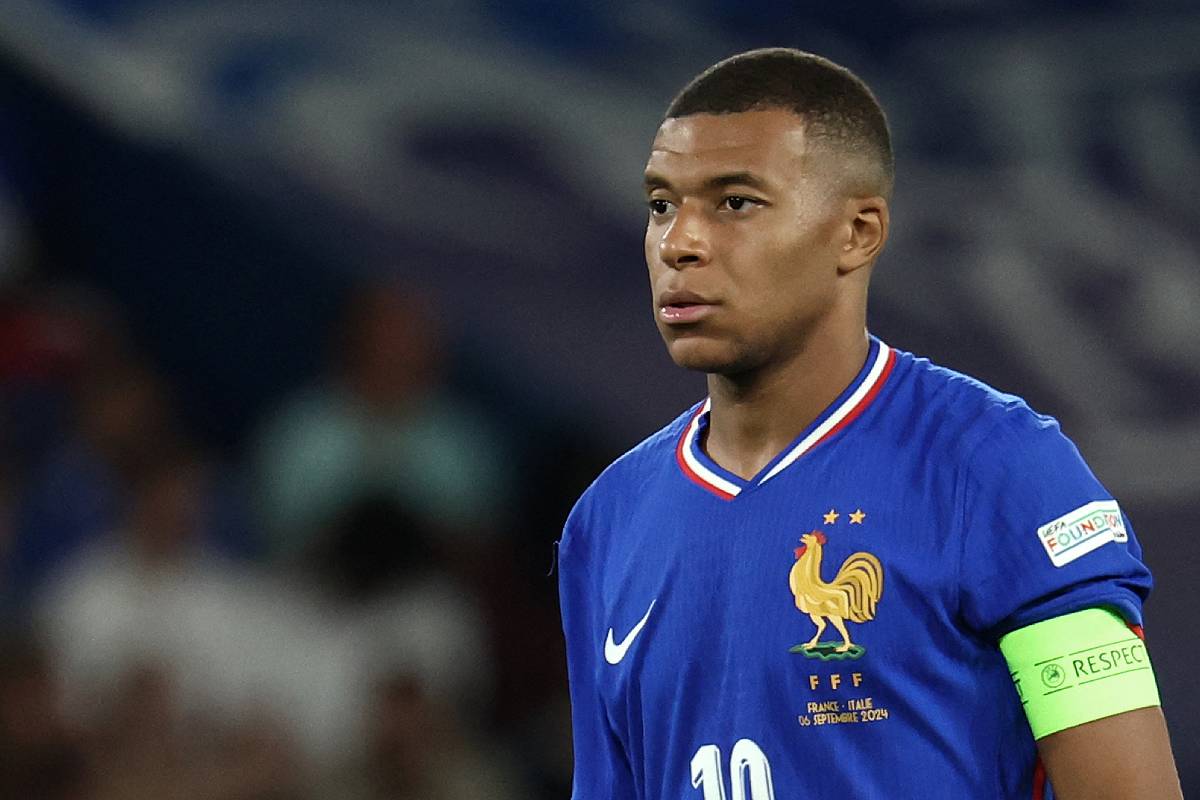 Kylian Mbappé lors de la rencontre face à l'Italie (Getty Images)