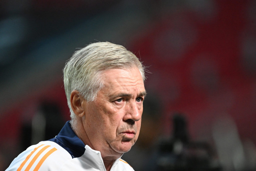 Carlo Ancelotti, l'entraineur du Real Madrid (Getty Images)