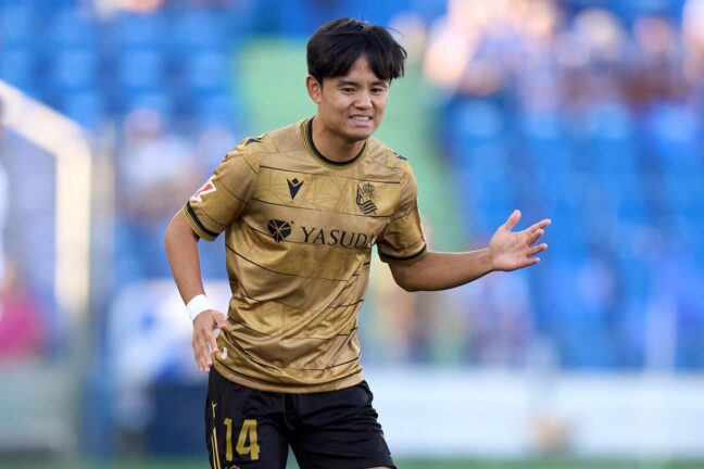 Kubo s'est exprimé sur la rencontre de demain face au Real Madrid (Getty Images)