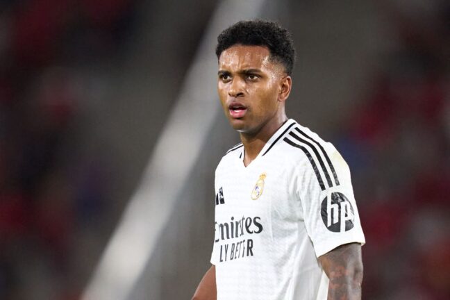Rodrygo face au RCD Mallorca (Getty Images)