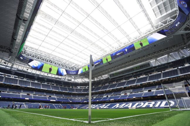 Stade Santiago Bernabéu du Real Madrid (Getty Images)