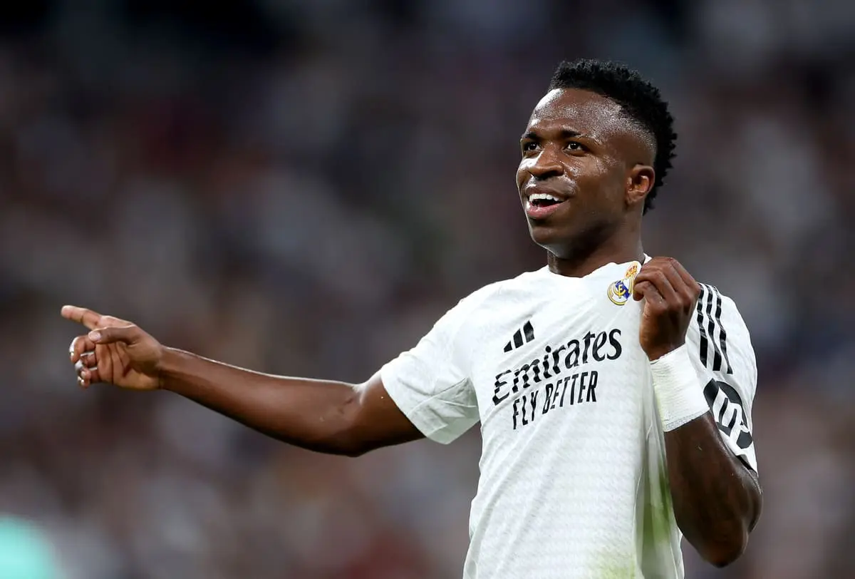 Vinicius Junior est régulièrement victime de racisme en Liga. (Photo by Florencia Tan Jun/Getty Images)