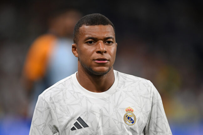 Kylian Mbappé n'a pas encore le rendement escompté au Real Madrid (Getty Images)