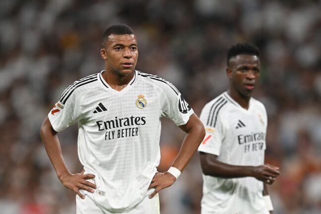 Mbappé et Vinicius Jr. alternent entre eux les penalties (Getty Images)