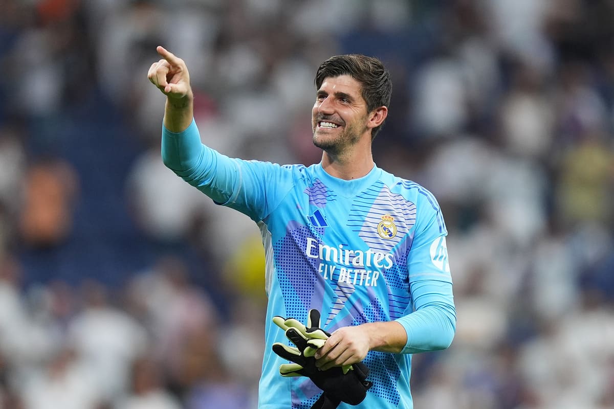 Thibaut Courtois après la victoire face à Valladolid (Photo by Angel Martinez/Getty Images)