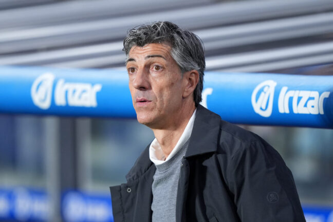 Imanol Alguacil, l'entraineur de la Real Sociedad (Getty Images)