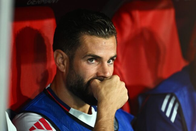 Nacho sur le banc pendant l'Euro (Photo by Dan Mullan/Getty Images)