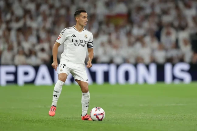 Lucas Vázquez est le dernier joueur de La Fábrica à s'être inscrit durablement dans l'effectif de la 1ère équipe (Photo by Gonzalo Arroyo Moreno/Getty Images)