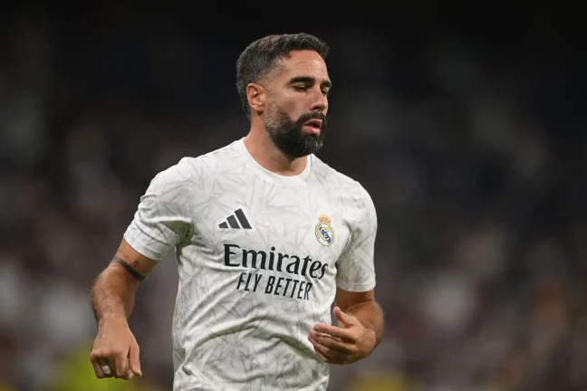 Dani Carvajal se donne un objectif pour son retour (Photo by Denis Doyle/Getty Images)