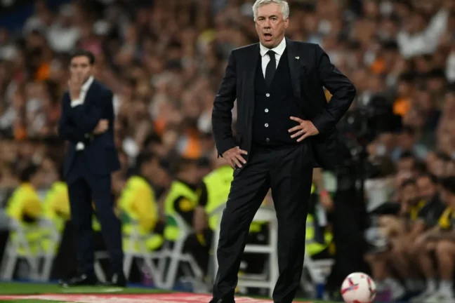Carlo Ancelotti sera tenu d'effectuer des choix pour son milieu de terrain du Real Madrid. (Photo by Denis Doyle/Getty Images).