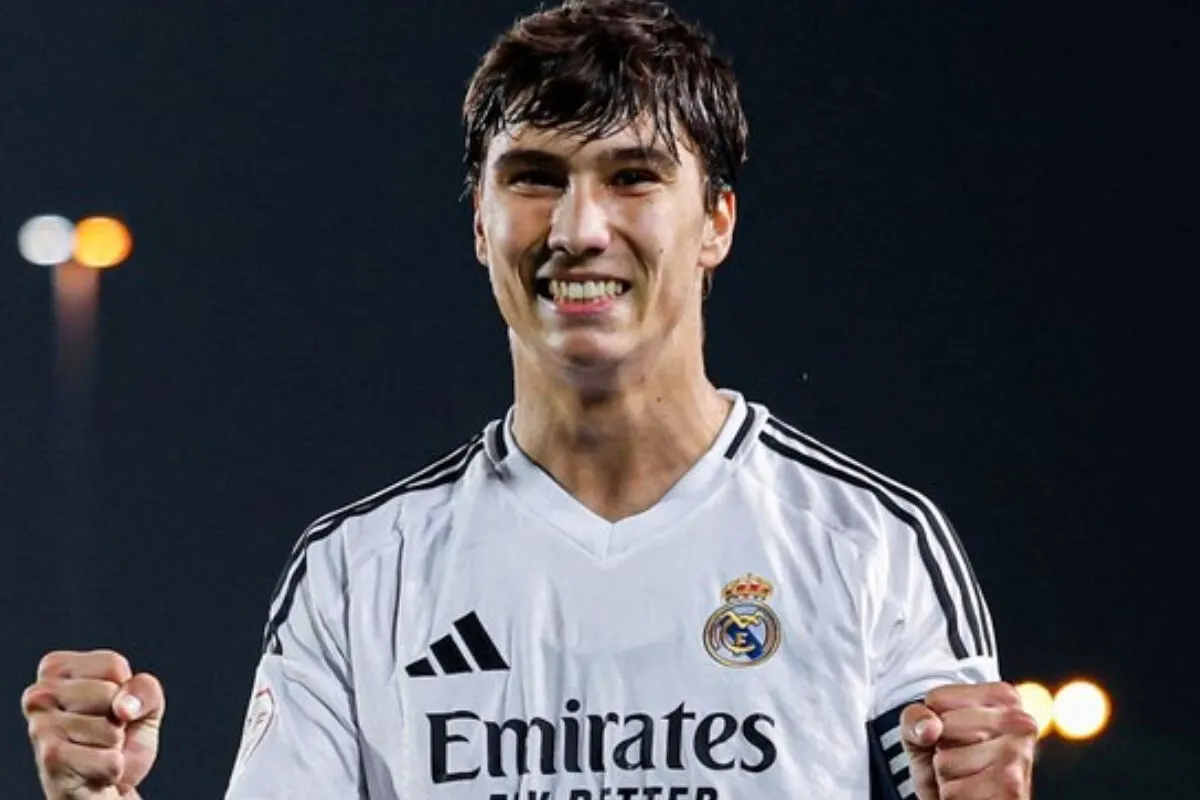Gonzalo García avec le Real Madrid Castilla. (realmadrid.com)