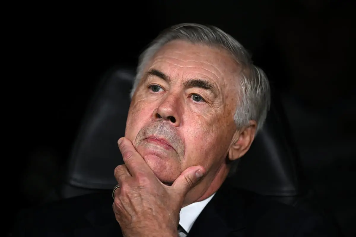Carlo Ancelotti face au Borussia Dortmund (Photo by Denis Doyle/Getty Images)