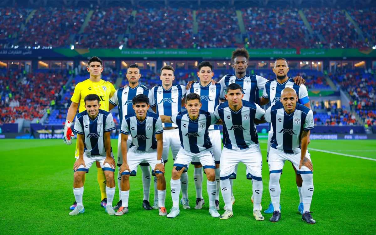 L'équipe de Pachuca (site web de Pachuca)