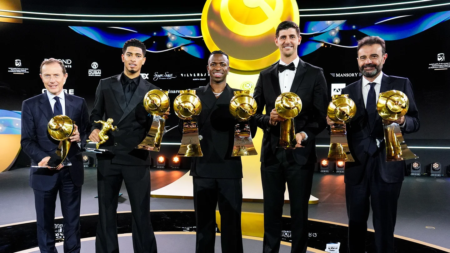 Le Real Madrid remporte le titre de meilleur club au Globe Soccer Awards ! (realmadrid.com)