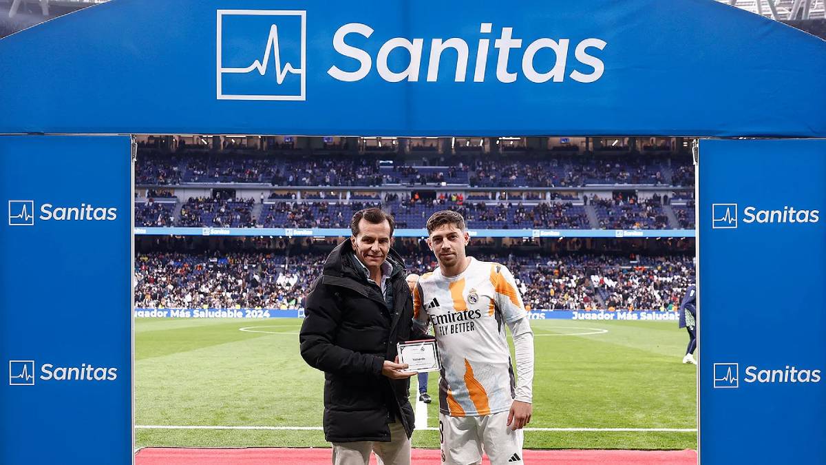 Federico Valverde élu madrilène le plus « sain » de l’année 2024 (realmadrid.com)