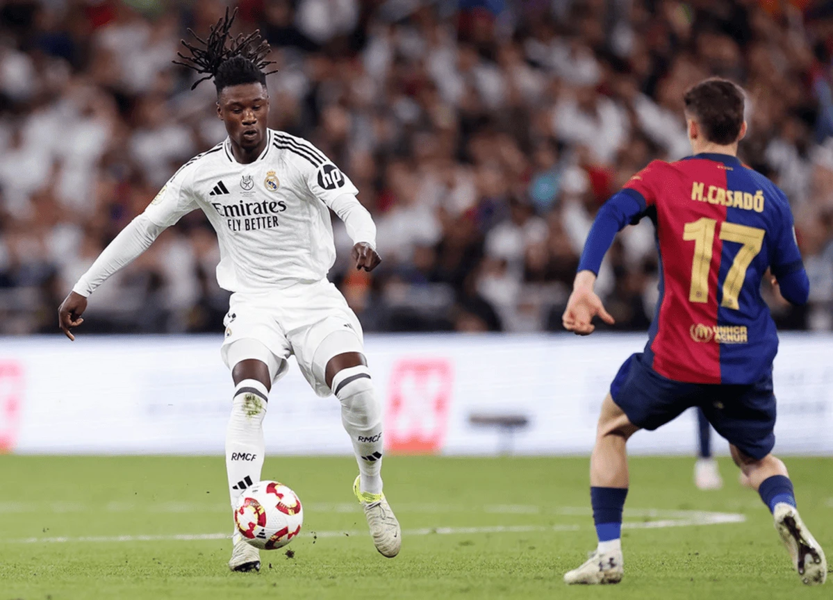 Eduardo Camavinga n’a pas démontré être à même d’être le chef d’orchestre du milieu de terrain du Real Madrid (realmadrid.com)