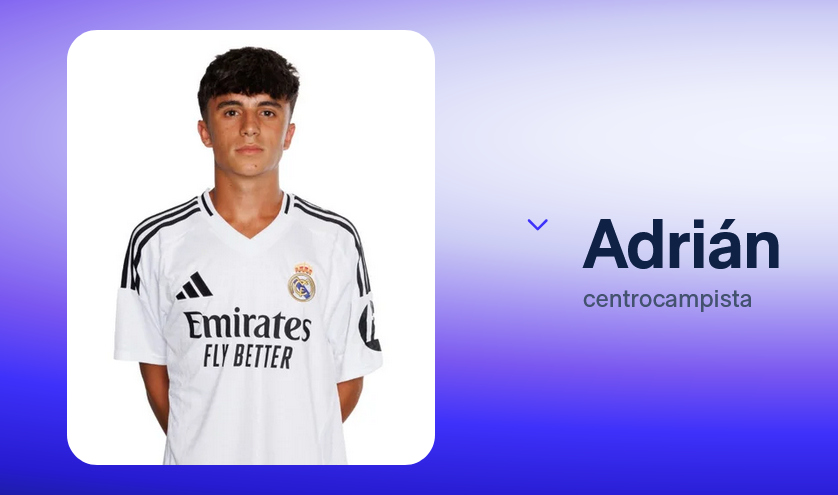 Adrián Pérez, la nouvelle pépite du Real Madrid prolongée jusqu’en 2027 (realmadrid.com)