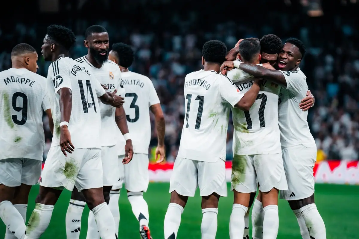 Les joueurs du Real Madrid. Crédit : AlehProd