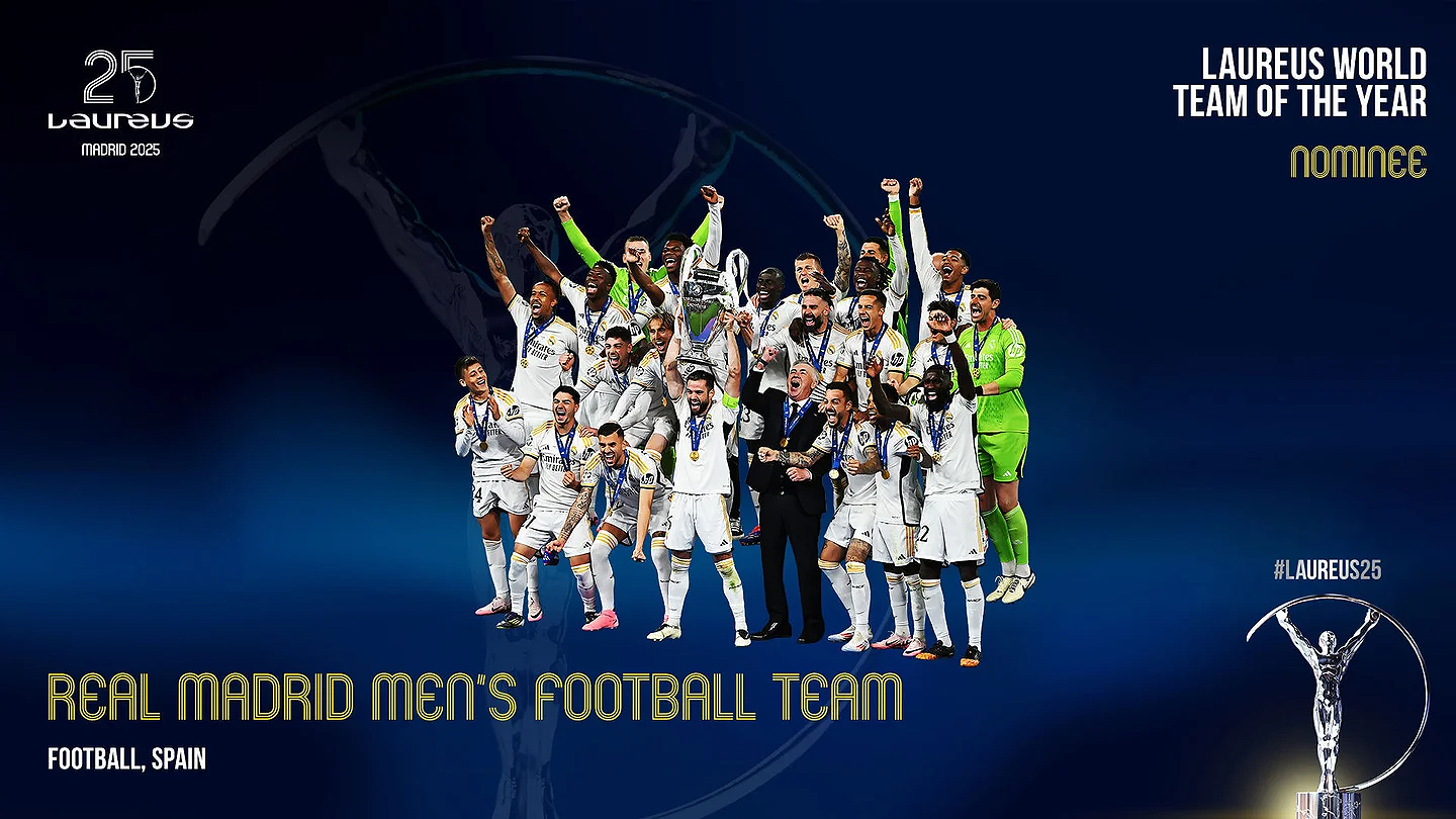 Le Real Madrid candidat au Prix Laureus du Meilleur Club de l’Année (realmadrid.com)