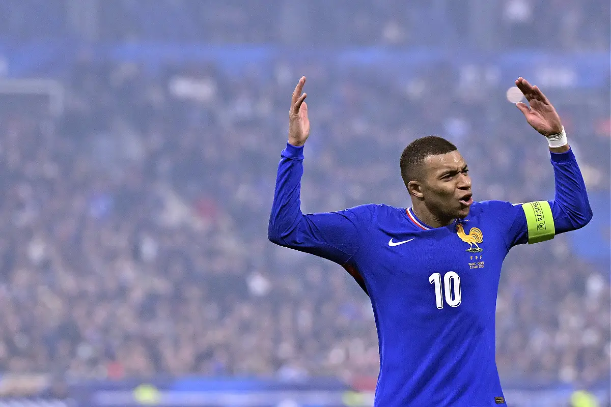 Mbappé au Stade de France dimanche (Photo by Aurelien Meunier/Getty Images).
