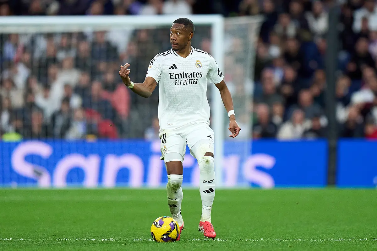 Alaba face à Villarreal (Photo by Angel Martinez/Getty Images).