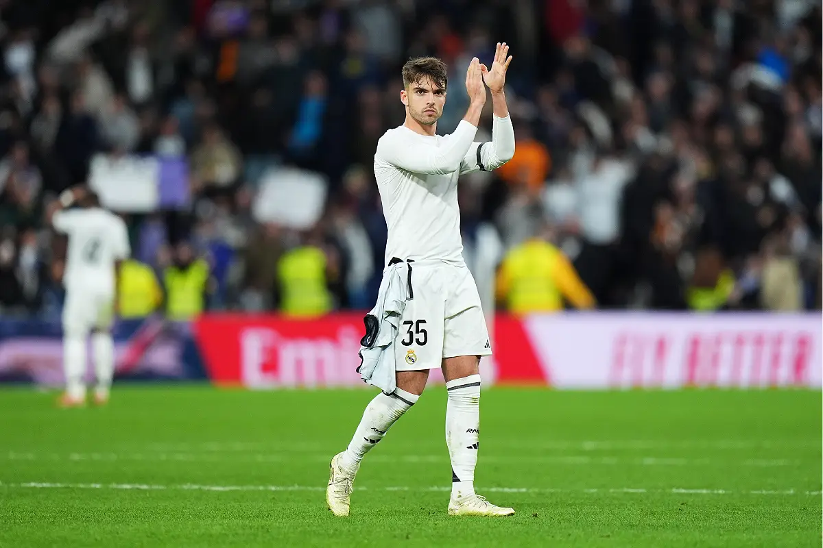 Asencio après le match face au Rayo (Photo by Angel Martinez/Getty Images).