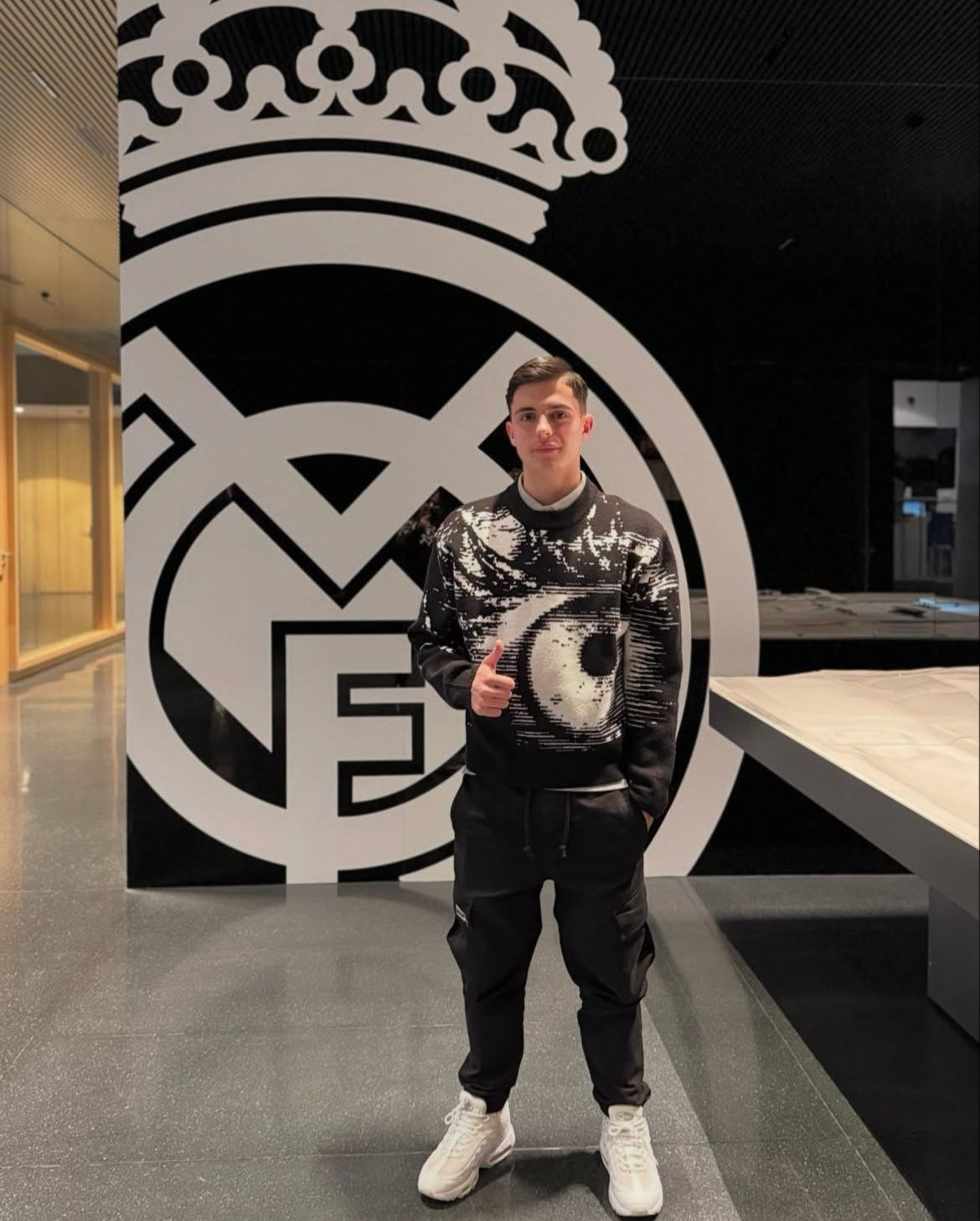 Le Real Madrid sécurise Guille Díaz avec un premier contrat professionnel (Compte Instagram guillediiaaz)
