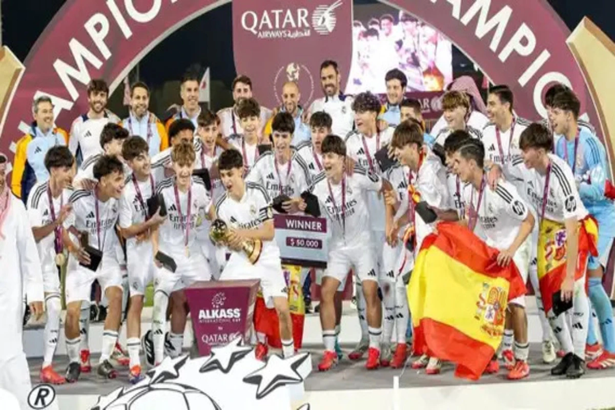 Les U19 du Real Madrid, une génération 2009 dorée. Image crédit : RELEVO