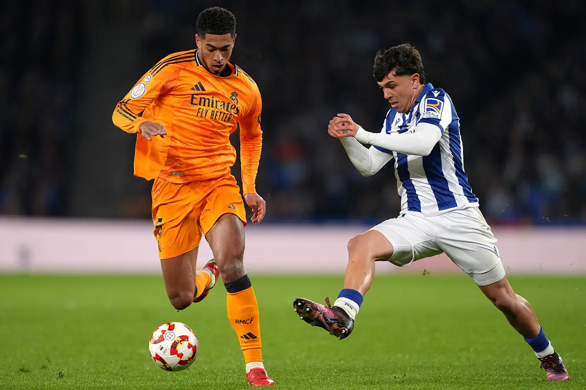 Real Sociedad - Real Madrid le 26 février dernier (Photo by Juan Manuel Serrano Arce/Getty Images).