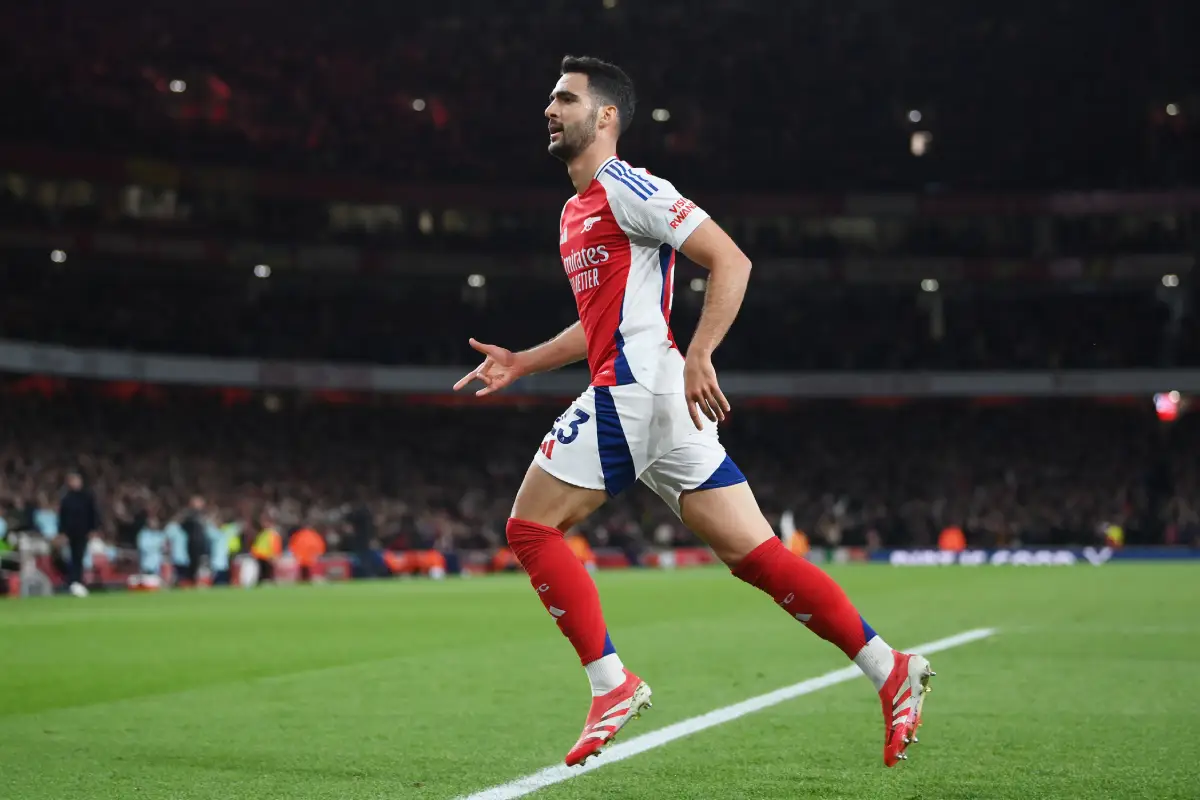 Mikel Merino en Premier League (Photo by Justin Setterfield/Getty Images).