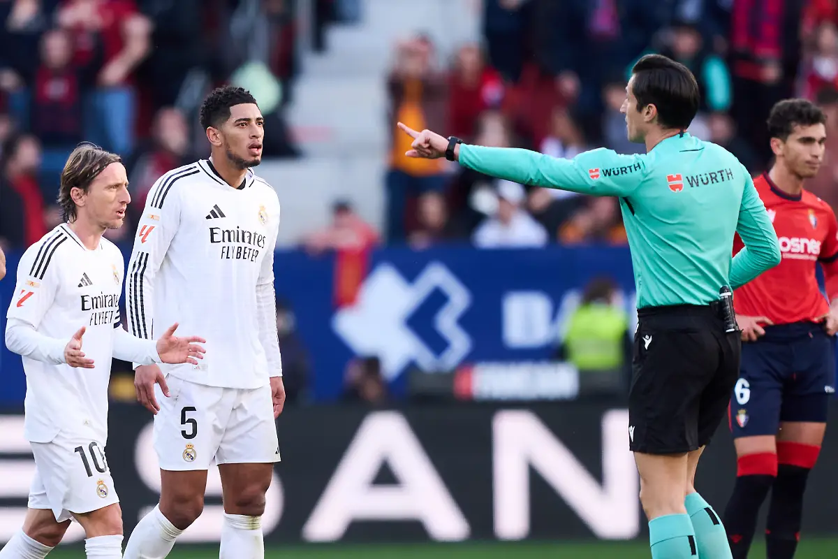 Real Madrid à Osasuna en février (Photo by Juan Manuel Serrano Arce/Getty Images).