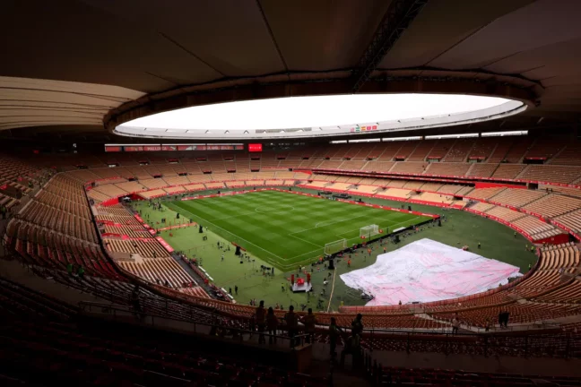 La Cartuja pour la finale de la Coupe du Roi 2024 (Photo by Fran Santiago/Getty Images).