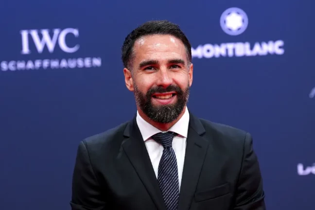 Dani Carvajal à Madrid lundi (Photo by Angel Martinez/Getty Images for Laureus).