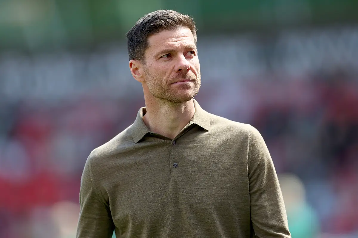 Xabi Alonso le week-end dernier (Photo by Lars Baron/Getty Images).