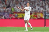 SEVILLE, SPAIN - APRIL 26: Jude Bellingham of Real Madrid reacts during the Copa del Rey Final match between FC Barcelona and Real Madrid at Estadio de La Cartuja on April 26, 2025 in Seville, Spain. (Photo by Fran Santiago/Getty Images)