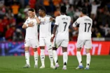 GETAFE, SPAIN - APRIL 23: Arda Gueler of Real Madrid celebrates scoring his team's first goal with teammate David Alaba during the LaLiga match between Getafe CF and Real Madrid CF at Coliseum Alfonso Perez on April 23, 2025 in Getafe, Spain. (Photo by Denis Doyle/Getty Images)