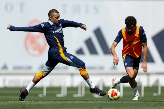 Mbappé et Mendy accélèrent leur récupération avant la finale (realmadrid.com)
