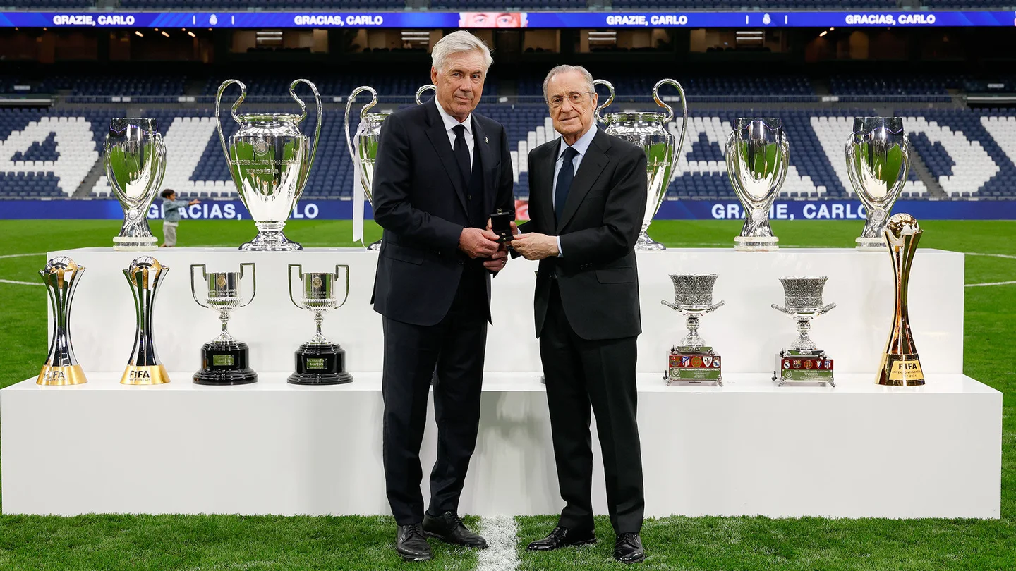 Carlo Ancelotti quitter le Real Madrid comme l'entraîneur le plus titré du club (realmadrid.com)