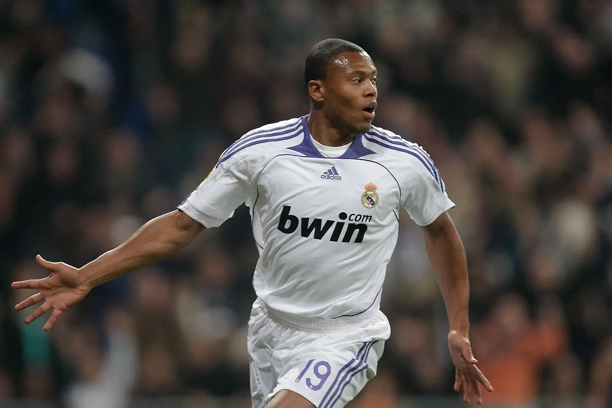 Julio Baptista sous le maillot du Real Madrid en 2008 (Photo by Denis Doyle/Getty Images).
