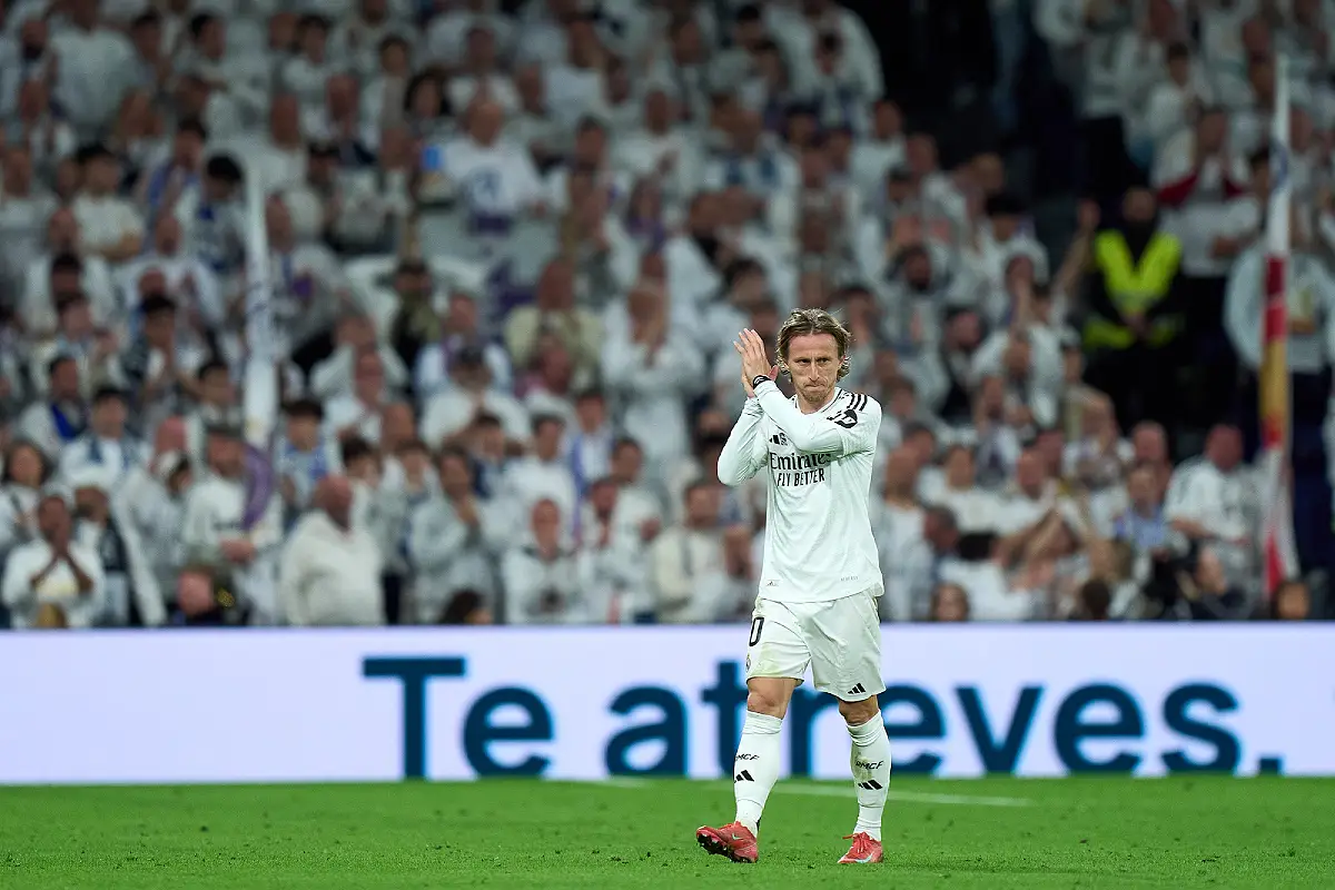 Modric face à Leganés au mois de mars (Photo by Angel Martinez/Getty Images).
