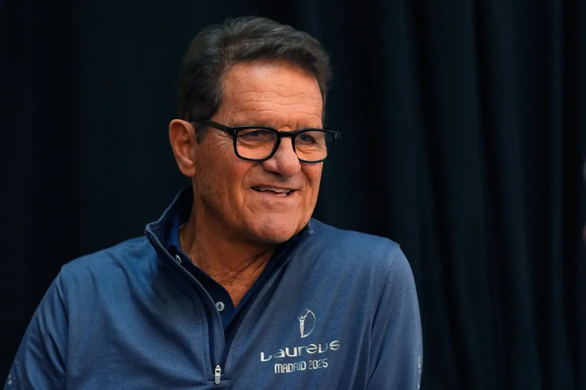 Fabio Capello à Madrid le mois dernier (Photo by Angel Martinez/Getty Images for Laureus).