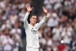 MADRID, SPAIN - MAY 24: Lucas Vazquez of Real Madrid shows appreciation to the fans as he is substituted off the pitch during the LaLiga match between Real Madrid CF and Real Sociedad at Estadio Santiago Bernabeu on May 24, 2025 in Madrid, Spain. (Photo by Denis