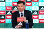 MADRID, SPAIN - MAY 26: Xabi Alonso speaks in the press conference during his unveiling as new Head Coach of Real Madrid at Valdebebas training ground on May 26, 2025 in Madrid, Spain. (Photo by Angel Martinez/Getty Images)