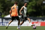 Entraînement avec le Real Madrid pour Alexander-Arnold .(realmadrid.com)